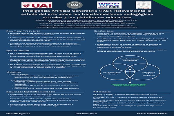 Relevamiento al Estado del Arte sobre las Transformaciones Pedagógicas